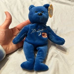 Dale Earnhardt Jr. Beanie Bear . Size 8 1/2”.